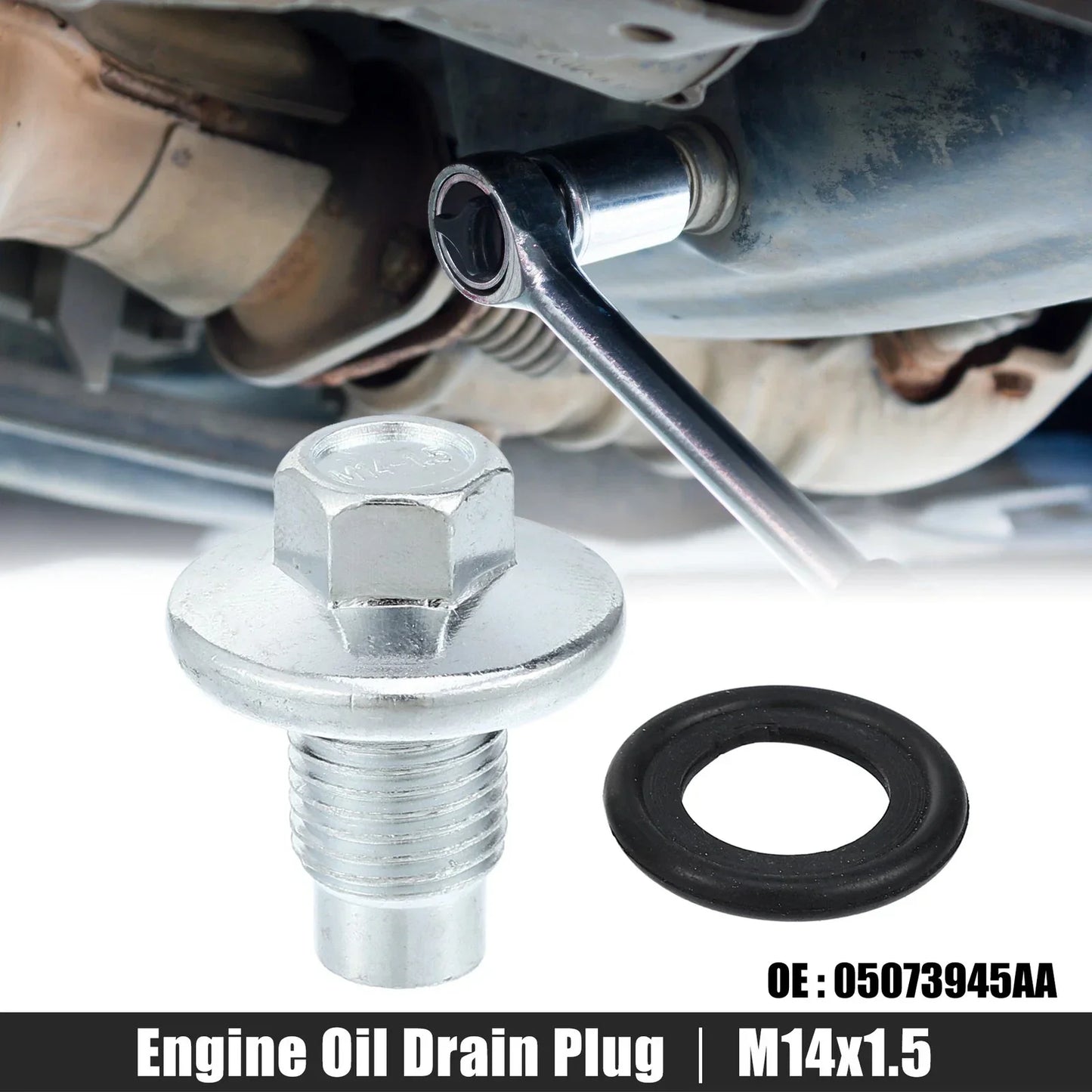 Engine Oil Drain Plug Screw M14x1.5 for Mercedes-Benz Dodge