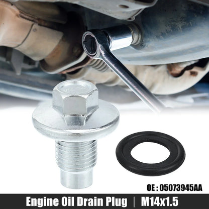Engine Oil Drain Plug Screw M14x1.5 for Mercedes-Benz Dodge