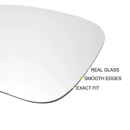 Left Side White Heated Mirror Glass for Porsche Panamera (2016-2020)