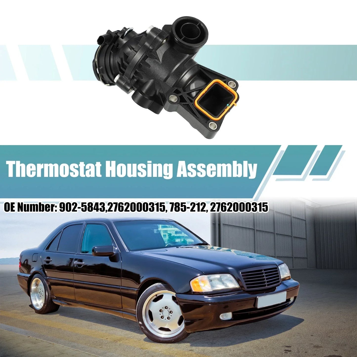 Engine Coolant Thermostat Housing for Mercedes-Benz C400 (2015-2016)