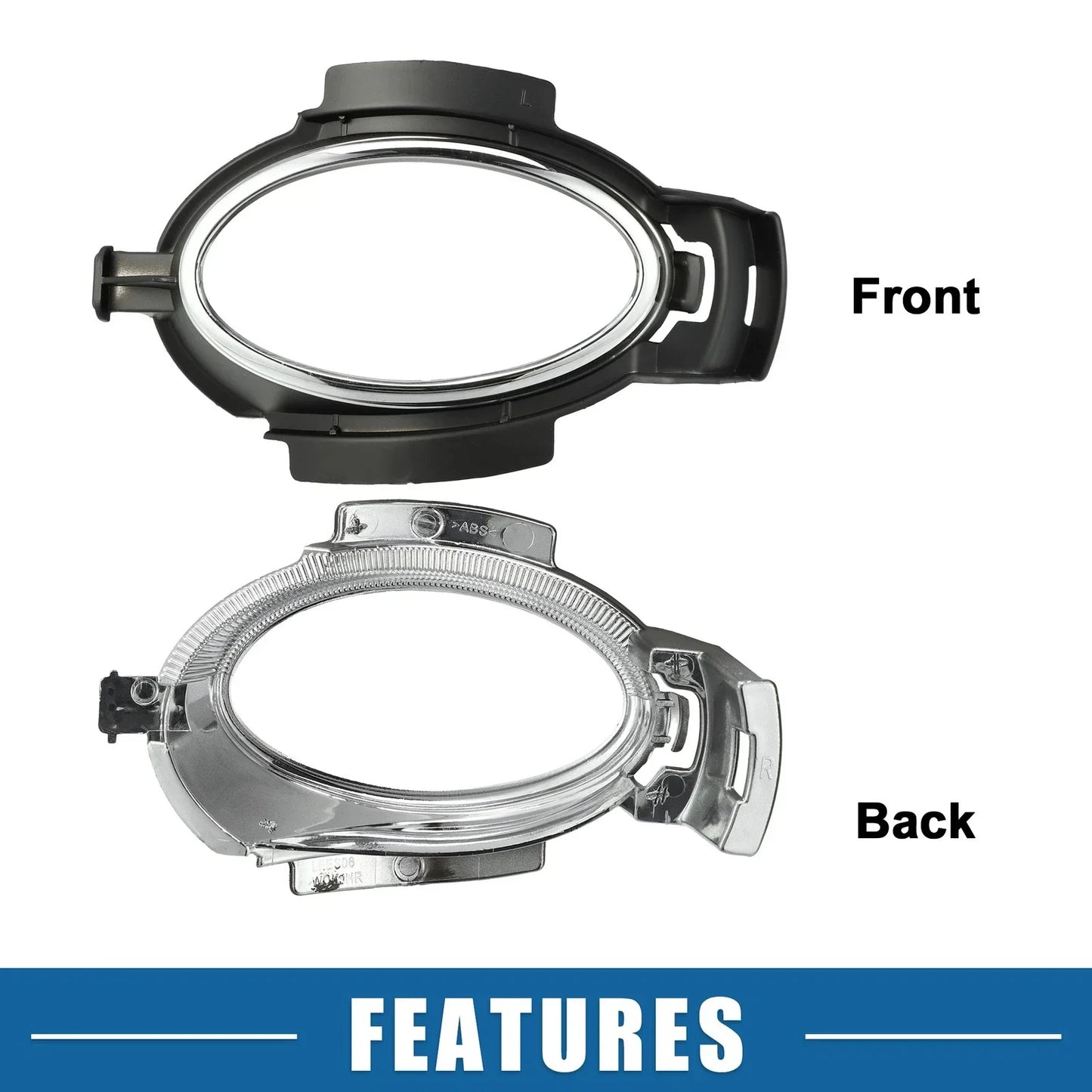 Front Fog Light Grille Cover Trim 2 x for Lexus ES350 (2007-2012)