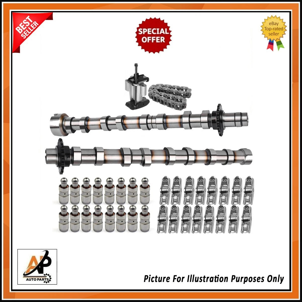 Camshaft Kit with Camshaft Chain Replacement for Peugeot 308 3008 5008 (2014–2020)