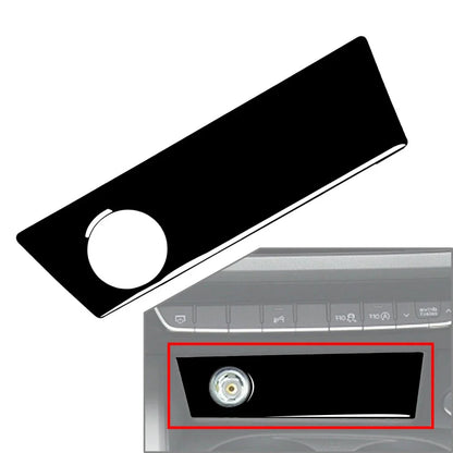 RHD Center Console Cigarette Lighter Panel Cover Trim for Audi A4 A5 S4 RS4 (2016-2023)