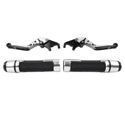 Folding Extendable Brake Clutch Lever Grip Set for Yamaha XMAX 250 300 (2017-2023)