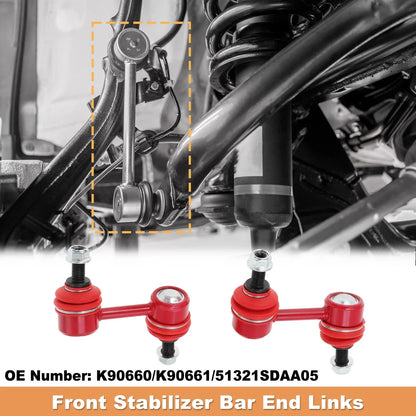 2 x Front Sway Bar Links for Acura TL & Honda Accord (2004-2008)