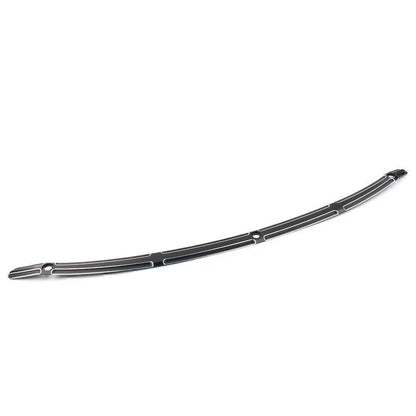 Black Cut Fairing Windshield Trim for Harley Electra Glide Classic/Limited