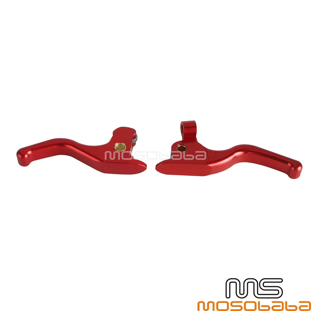 Finger Hand Brake Clutch Levers for Harley Touring Electra Glide (14-16)