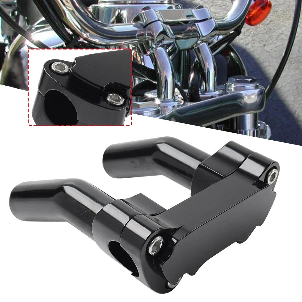 4-1/2" Pullback Handlebar Riser 1" Top Clamp for Harley Dyna Softail (2006-2023)