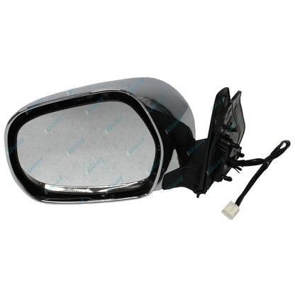 LH Chrome Electric Mirror for Toyota Landcruiser Prado 120 Series '02-'09 Left