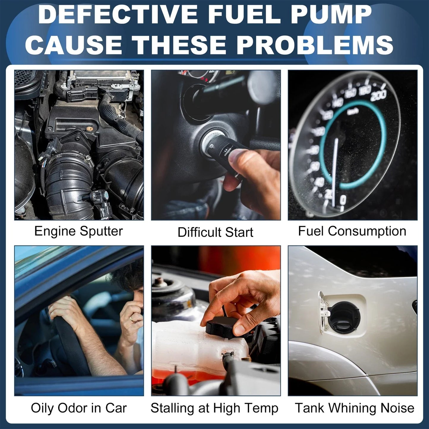 High Pressure Fuel Pump for Hyundai Genesis V8 5.0L (2015-2016)