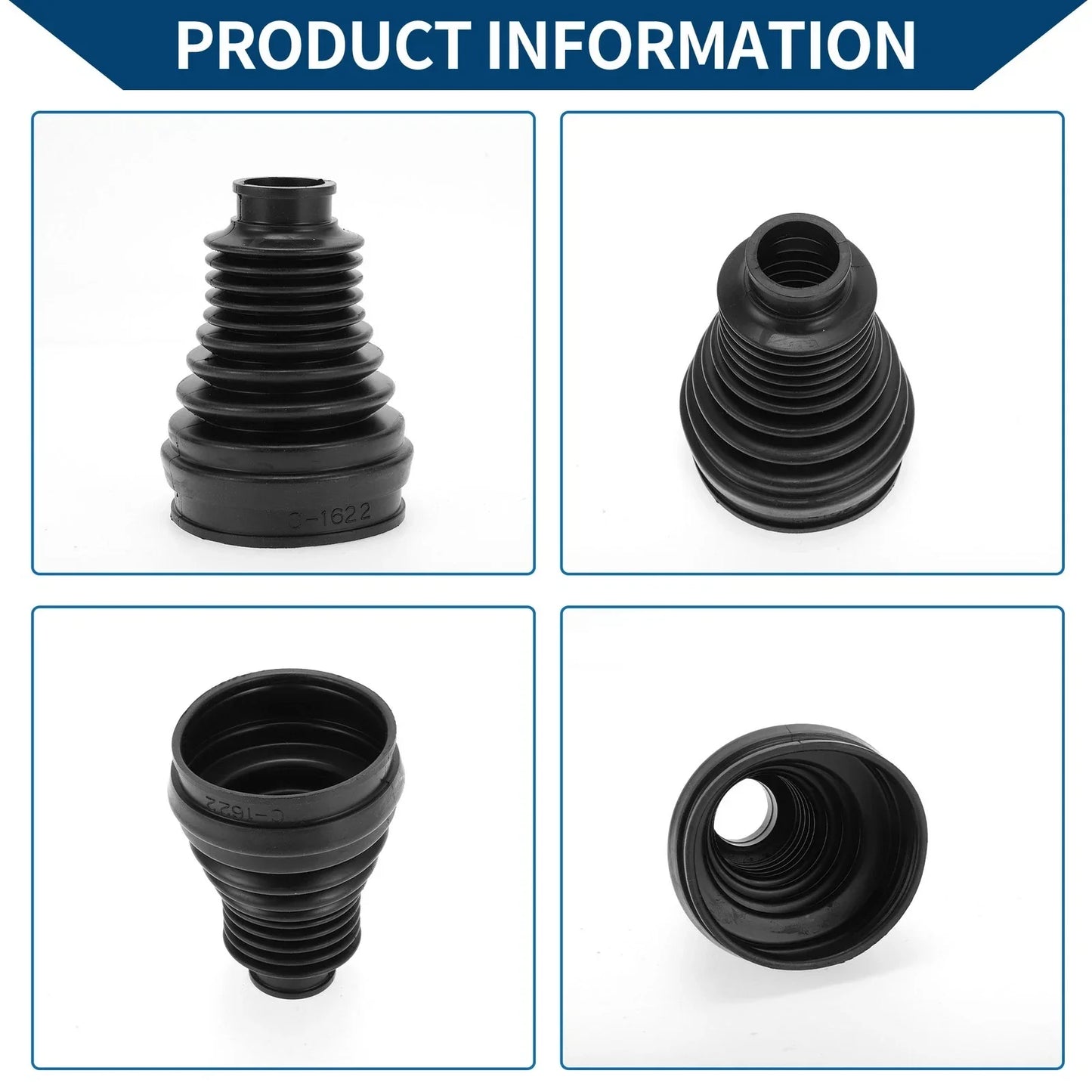 Inner CV Joint Boot Kit with Clamps for Porsche 911 (2011-2016)
