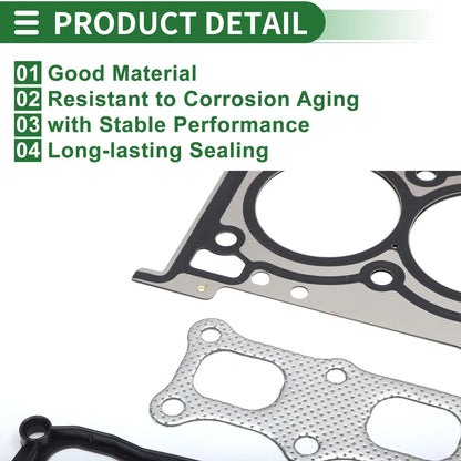 Engine Valve Cover Gasket Kit for Dodge Avenger 2.4L SXT (2008-2014)