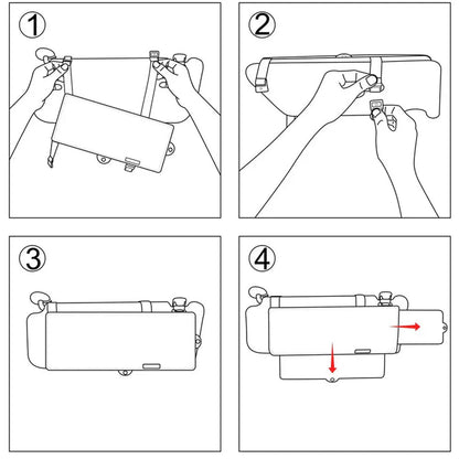 Universal Car Sun Visor Extender Adjustable Sunshade Block