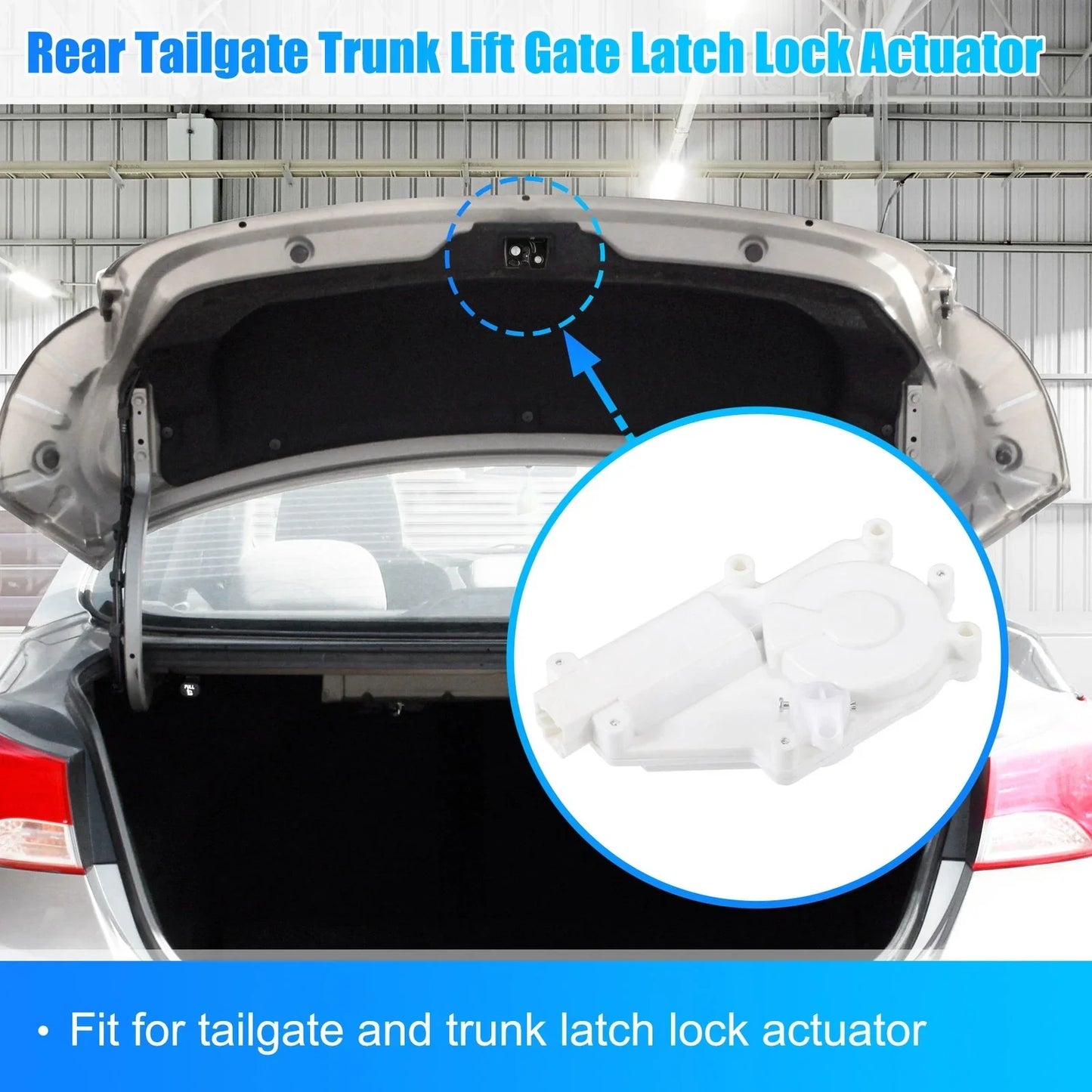 Rear Tailgate Trunk Lock Actuator for Honda Odyssey (1999-2004)