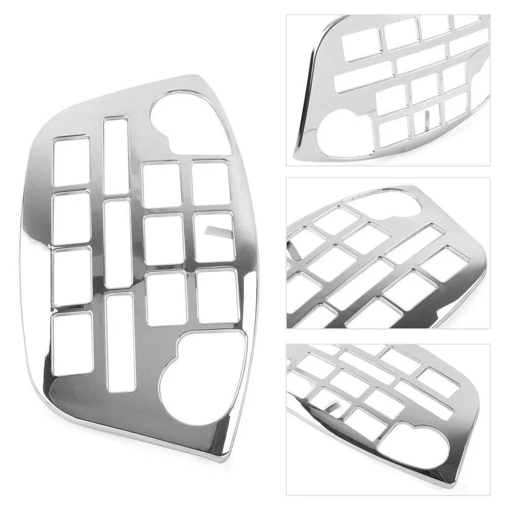 Radio Accent Panel for Honda Goldwing 1800 GL1800 (2001-2011) Chrome