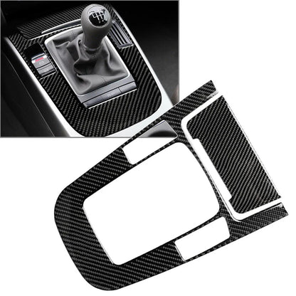 Carbon Fiber Center Console Gear Shift Panel Cover for Audi A4 S4 A5 S5 (2009-2023)