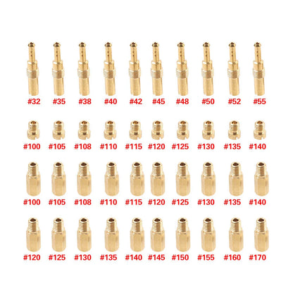 40x Carburetor Main & Pilot Jet Kit for PWM CV CVK PWK PE