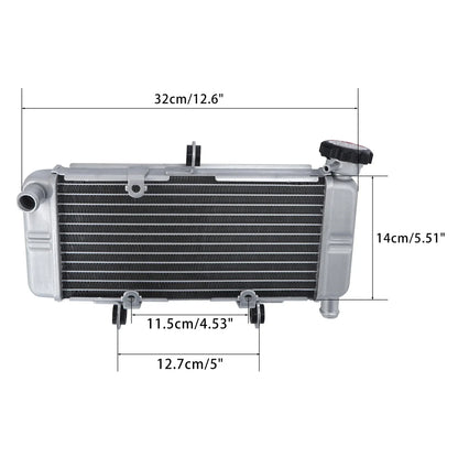 Silver Radiator Cooler for Honda CB300F CBR300R (2015-2018)
