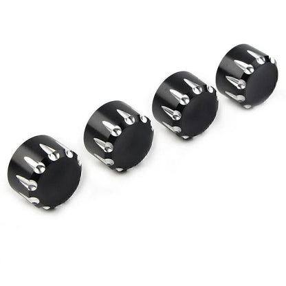 4 x Black Engine Screw Topper Cover Head Bolt Caps for Harley 883