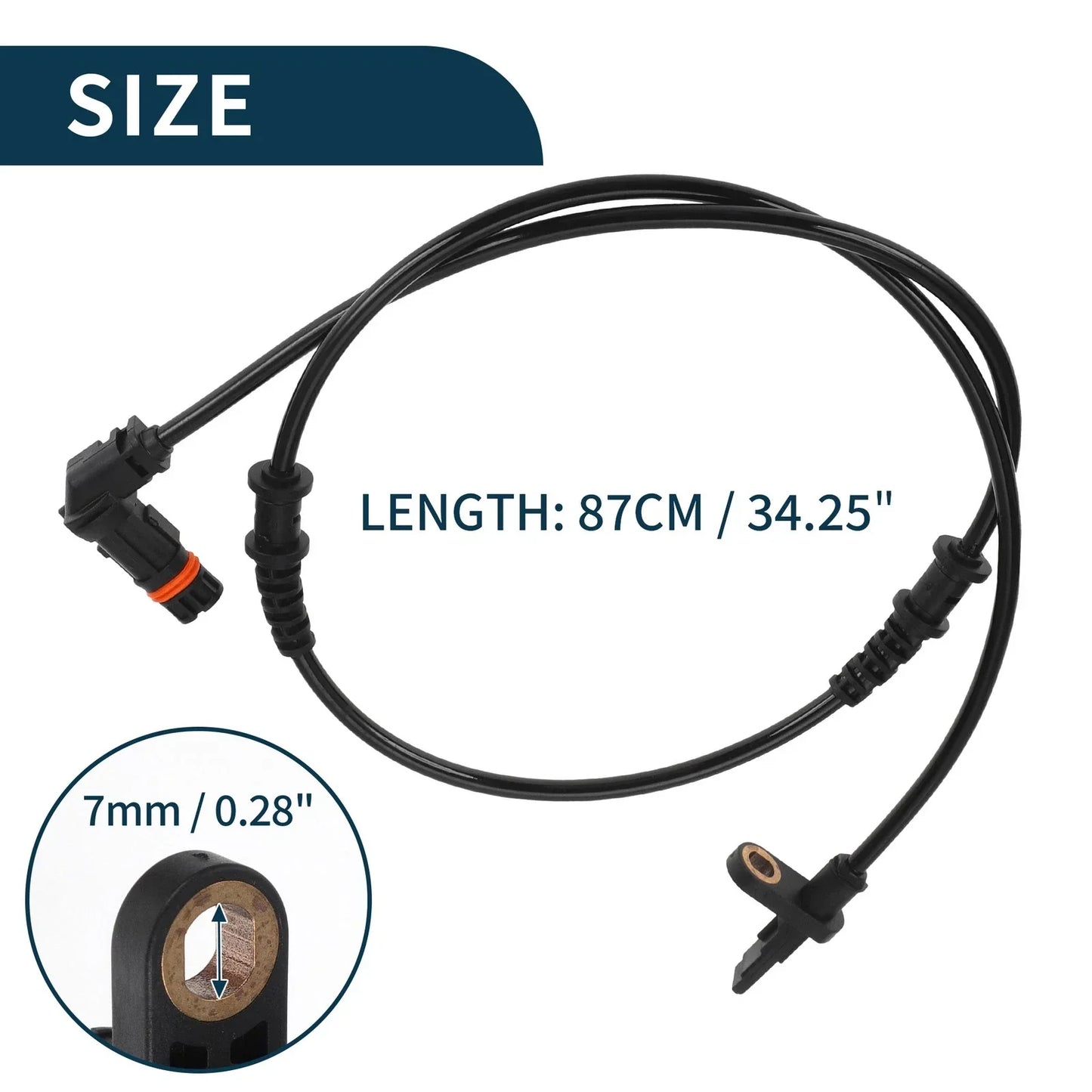 Front Left ABS Wheel Speed Sensor for Mercedes-Benz CLS550 (2015-2018)