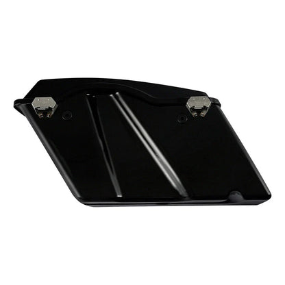 Matte Black Saddlebags Chrome Conversion Bracket for Harley Softail (1984-2017)