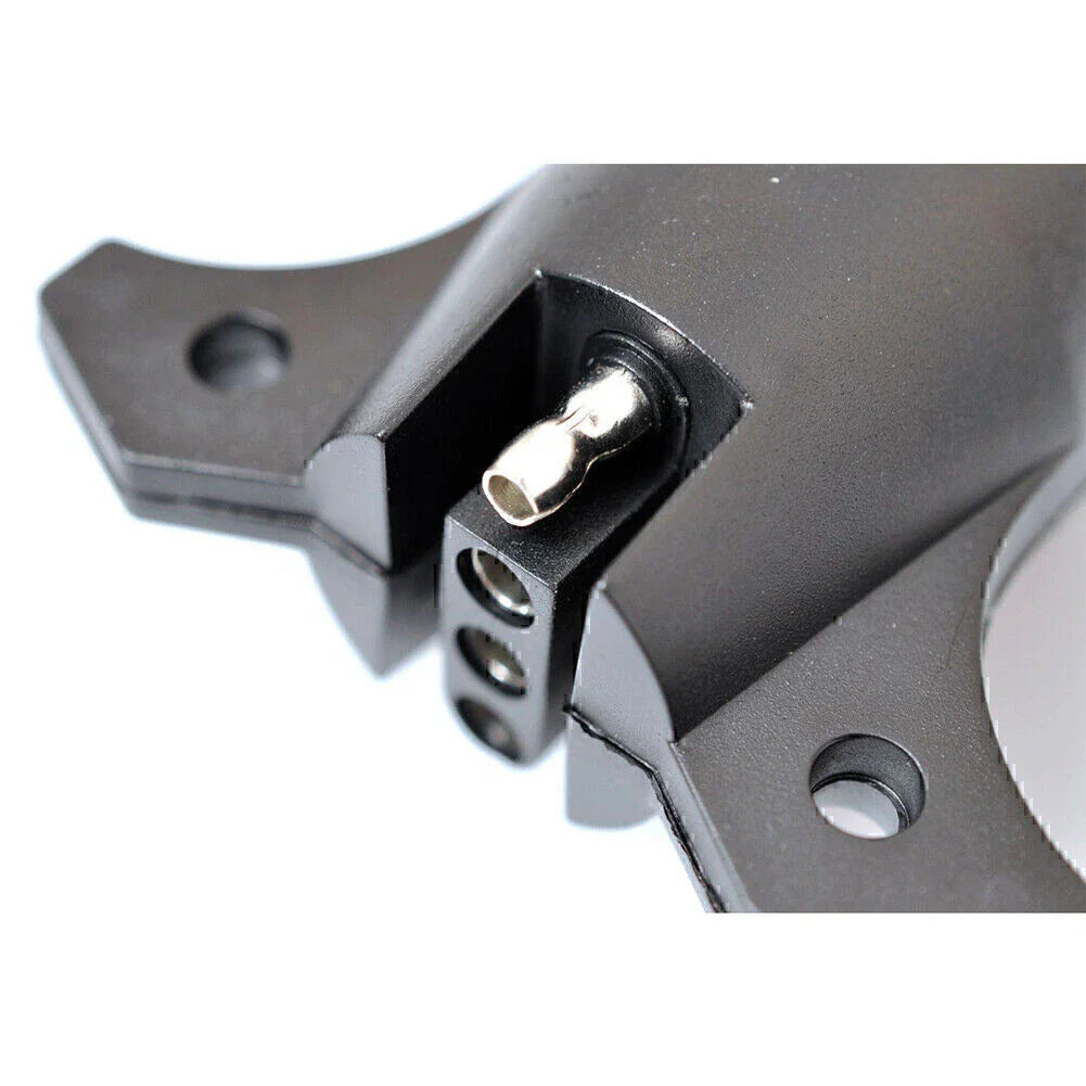 7 Way Round to 4 Pin Flat Trailer Light Adapter Plug Connector for RV
