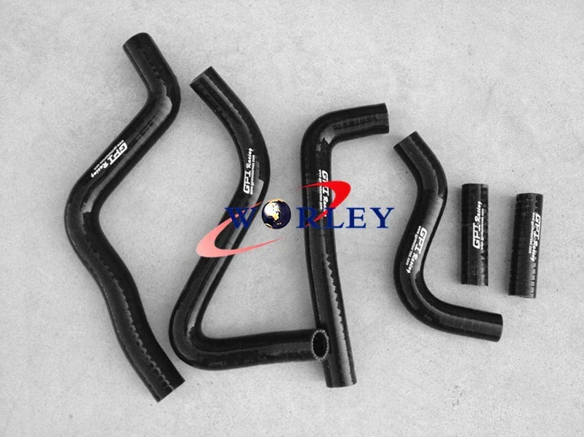 Aluminum Radiator & Silicone Hoses for Kawasaki KX250 (1999-2002)