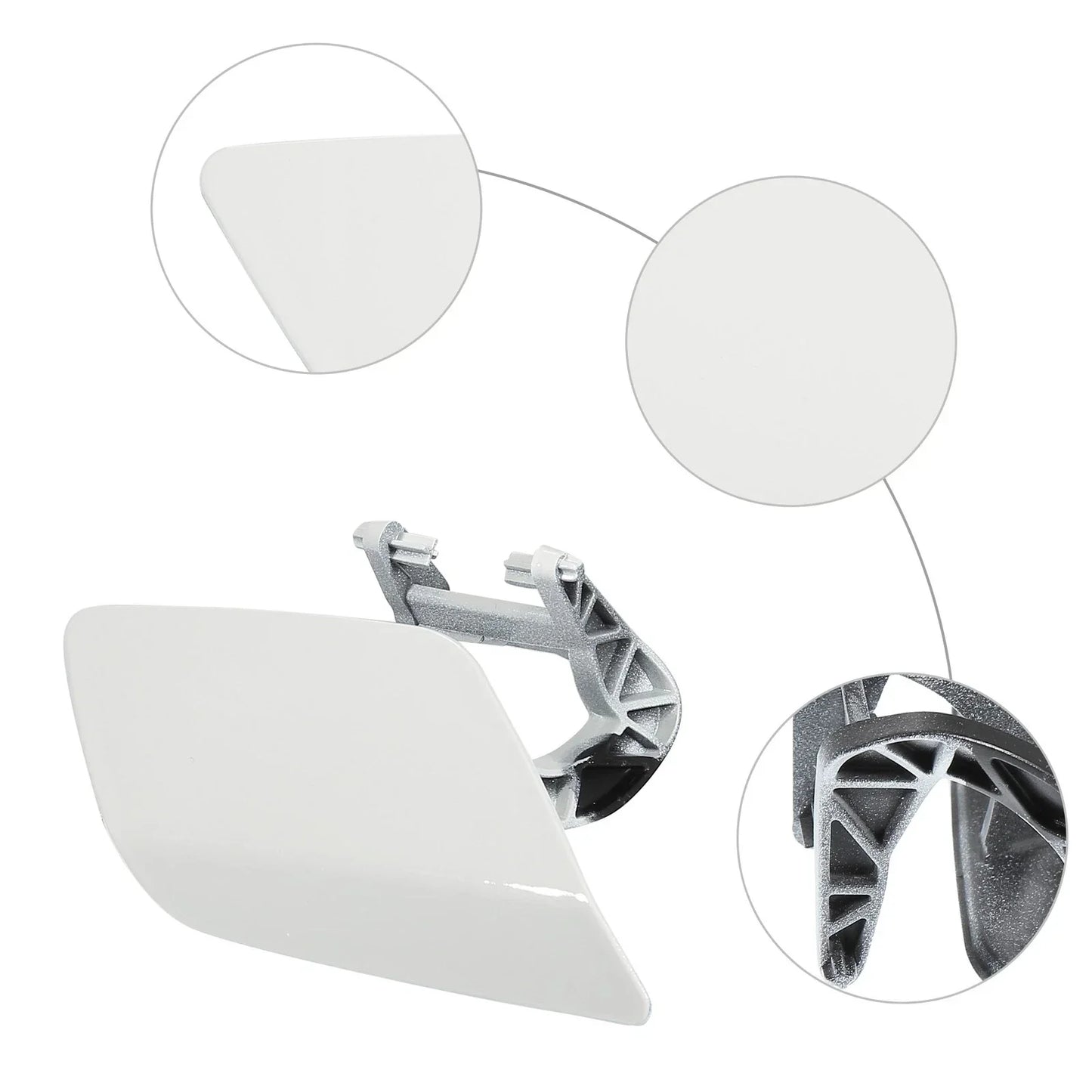 Front Right Bumper Washer Nozzle Cover for Mercedes-Benz E550 (2007-2013)
