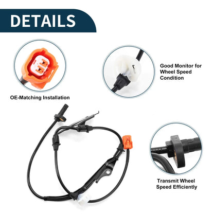 ABS Wheel Speed Sensor for Honda Accord Front Left (2013-2017)