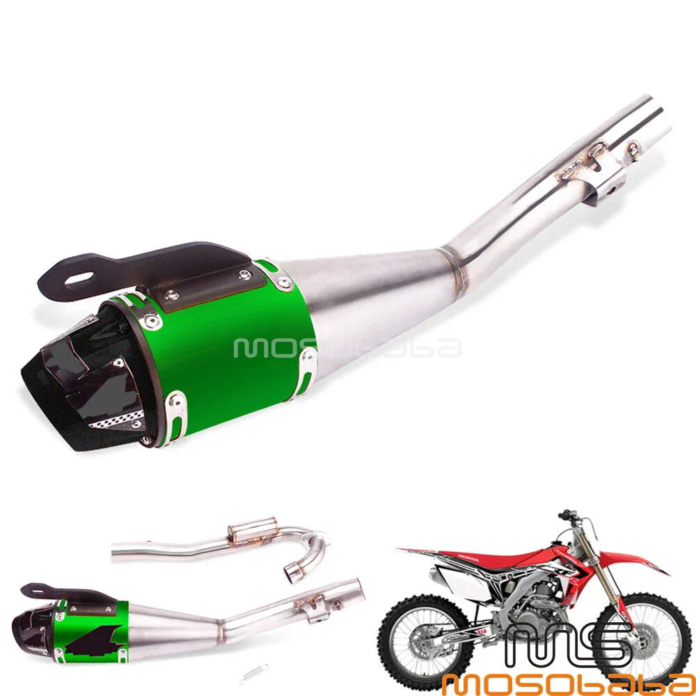 Stainless Steel Exhaust Muffler System for Honda CRF230F (2008-2020)