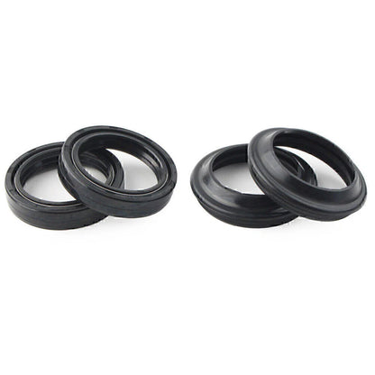 4 Pcs 33X46 MM Motorcycle Front Fork Damper Shock Absorber Seal