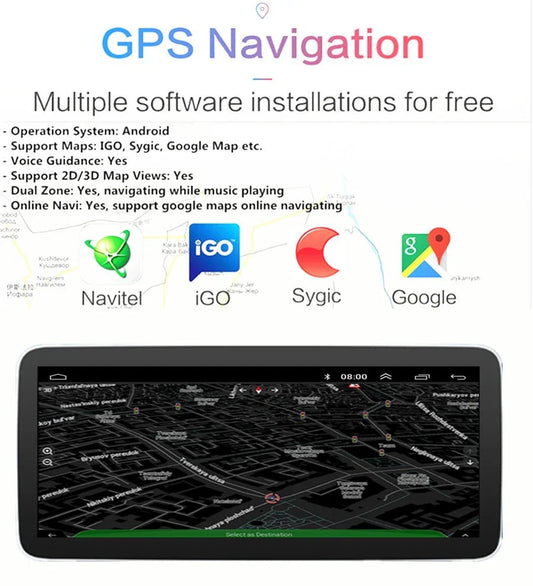12.3'' Carplay Stereo Navigation for Nissan Tiida Versa (2004-2012)