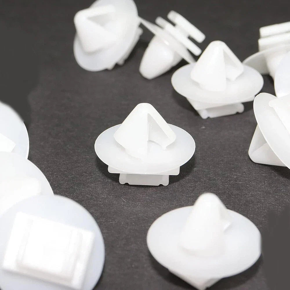 10 x Car Exterior Door Trim Clips for Citroen C2 C3 Picasso Peugeot 3008 Partner