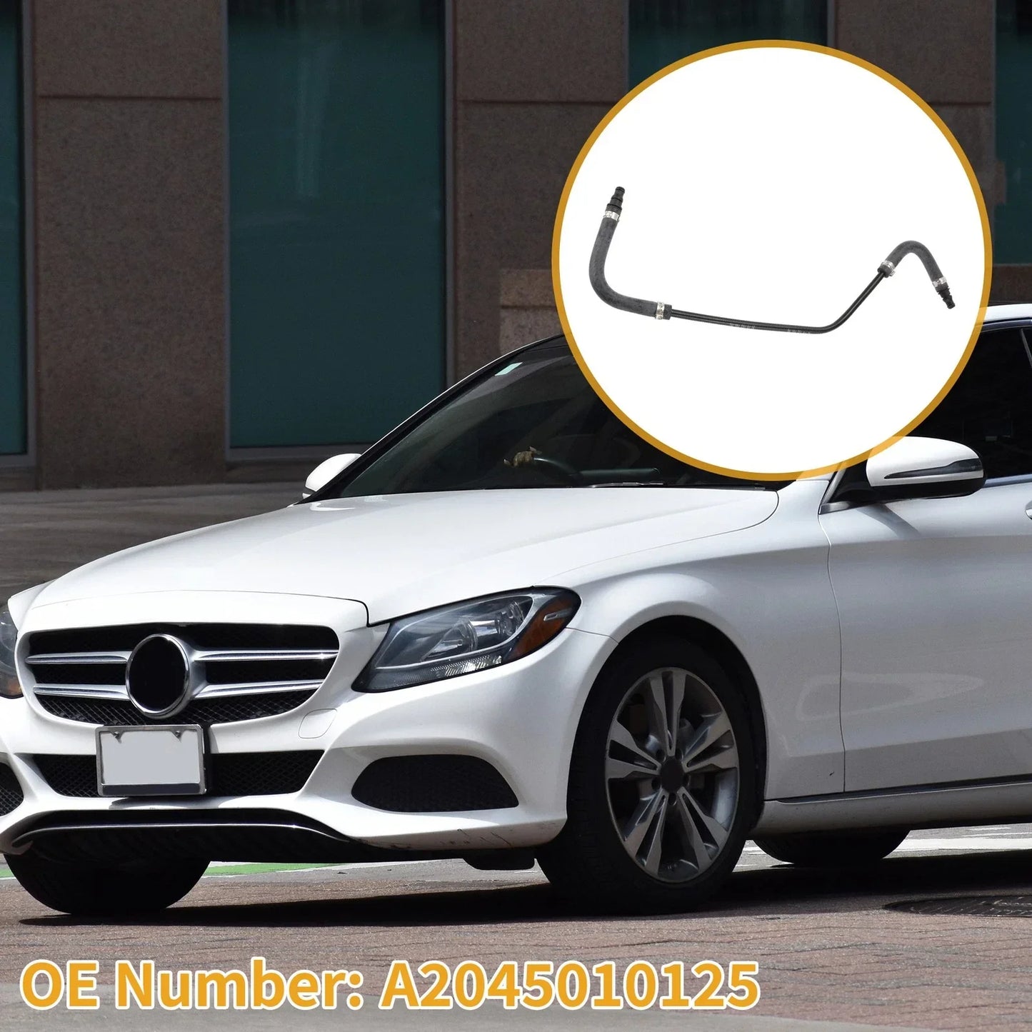 Expansion Tank Breather Vent Pipe for Mercedes Benz C-Class W204 (2007-2014)