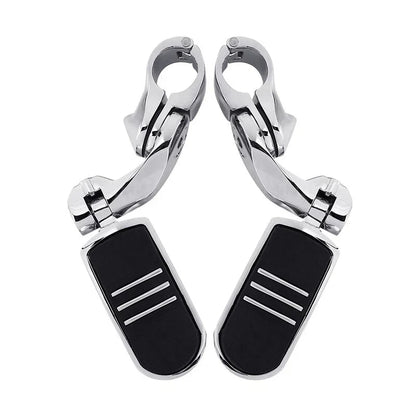 32mm 1.25in Chrome Foot Pegs for Harley