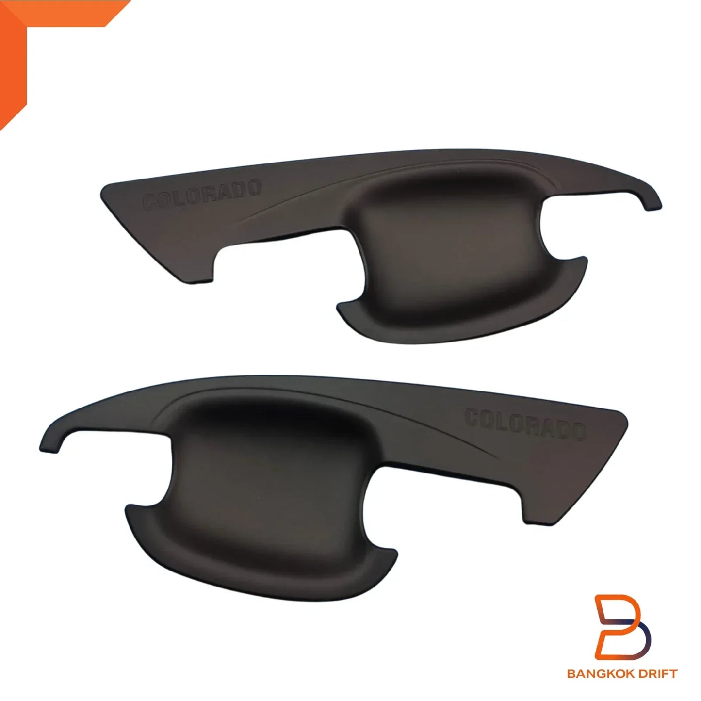 Matte Black Door Handle Cover Insert for Holden Colorado Ute (2012-2023)
