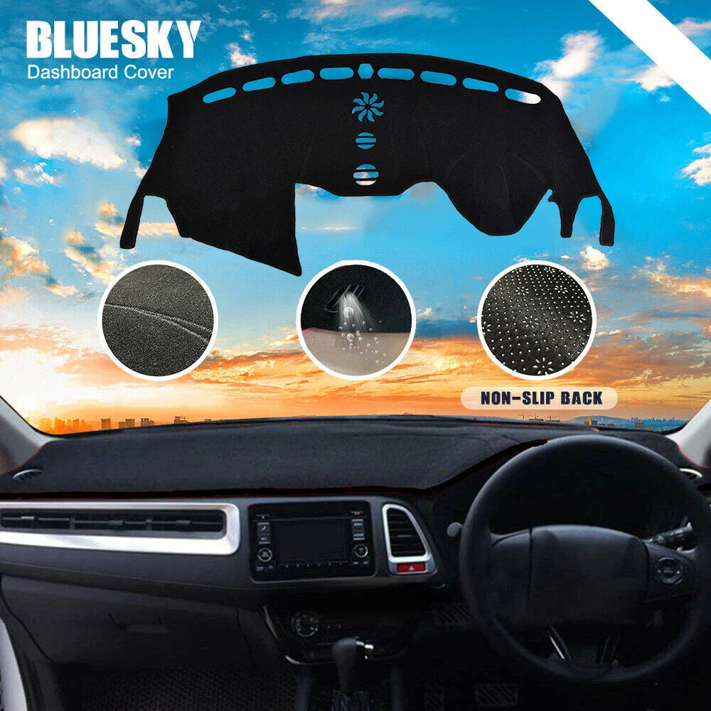 Non-Slip Dash Mat for Ford Kuga/Escape (2016-2019) Black DashMat