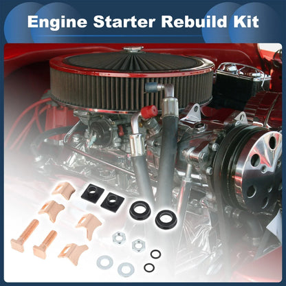 Engine Starter Rebuild Kit for Dodge B150 Base (1991-1994) Gold Tone