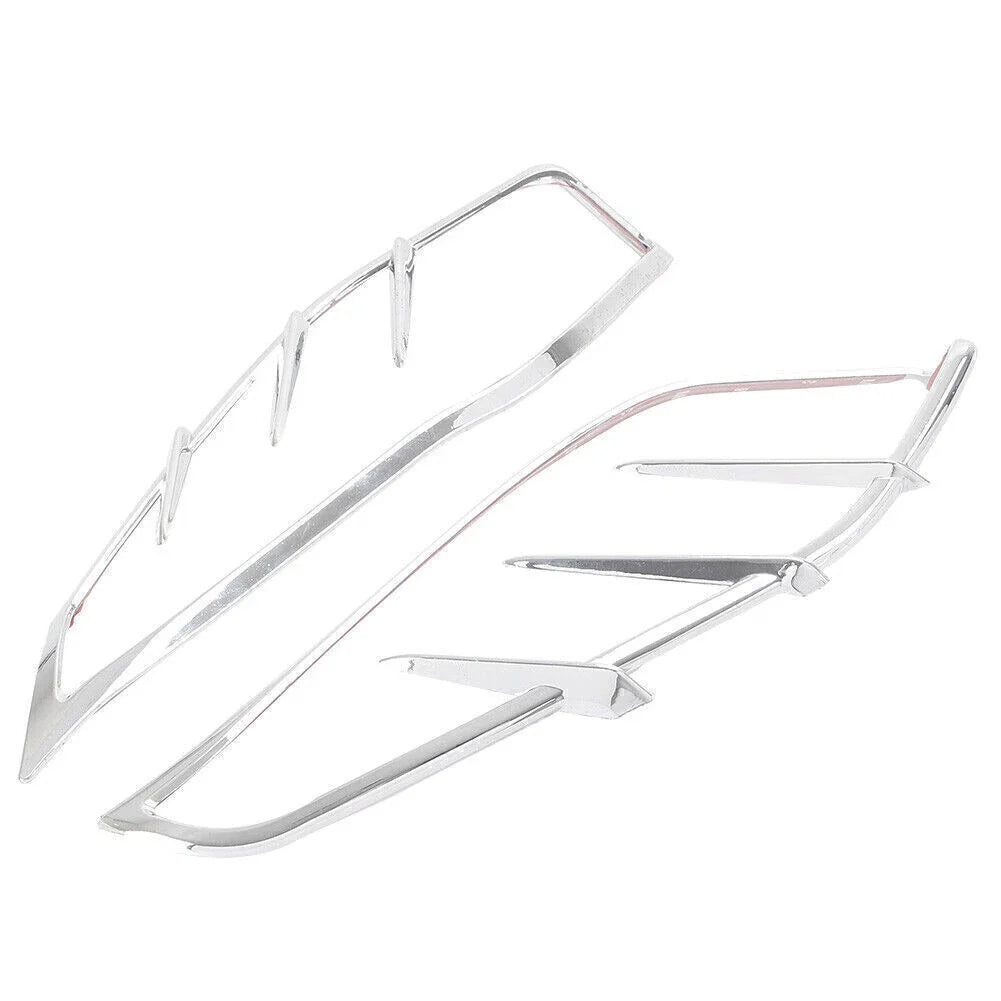 Chrome Mid-Frame Deflectors Trim for Harley Touring (2009-2016)