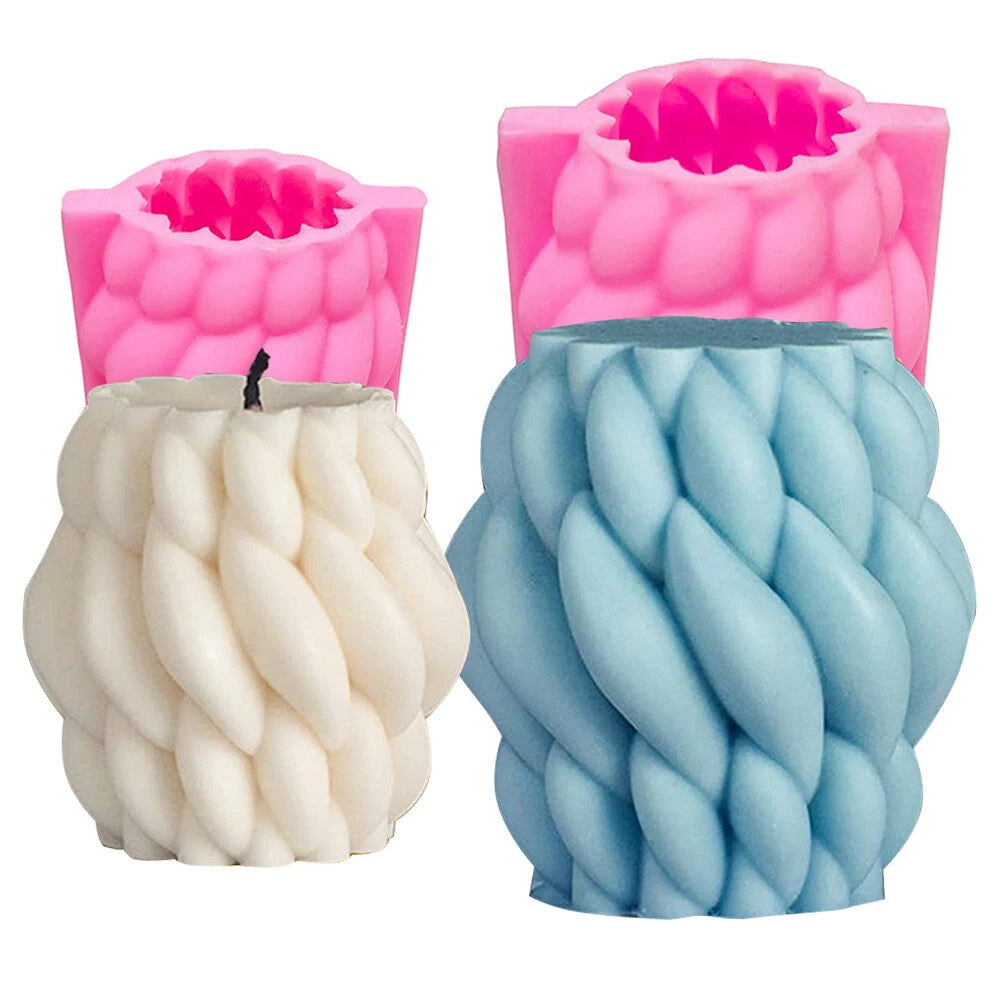 3D Silicone Candle Molds for DIY Craft Epoxy Casting