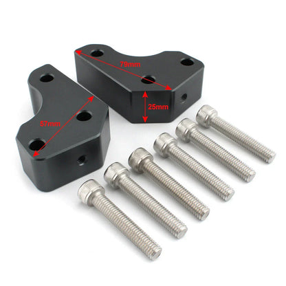 Handlebar Risers Height Up Adapters for Kawasaki GTR1400 Concours (2008-2022)