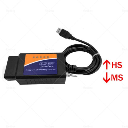 USB Modified Adapter for Ford ELMconfig HS-CAN MS-CAN Forscan OBD2