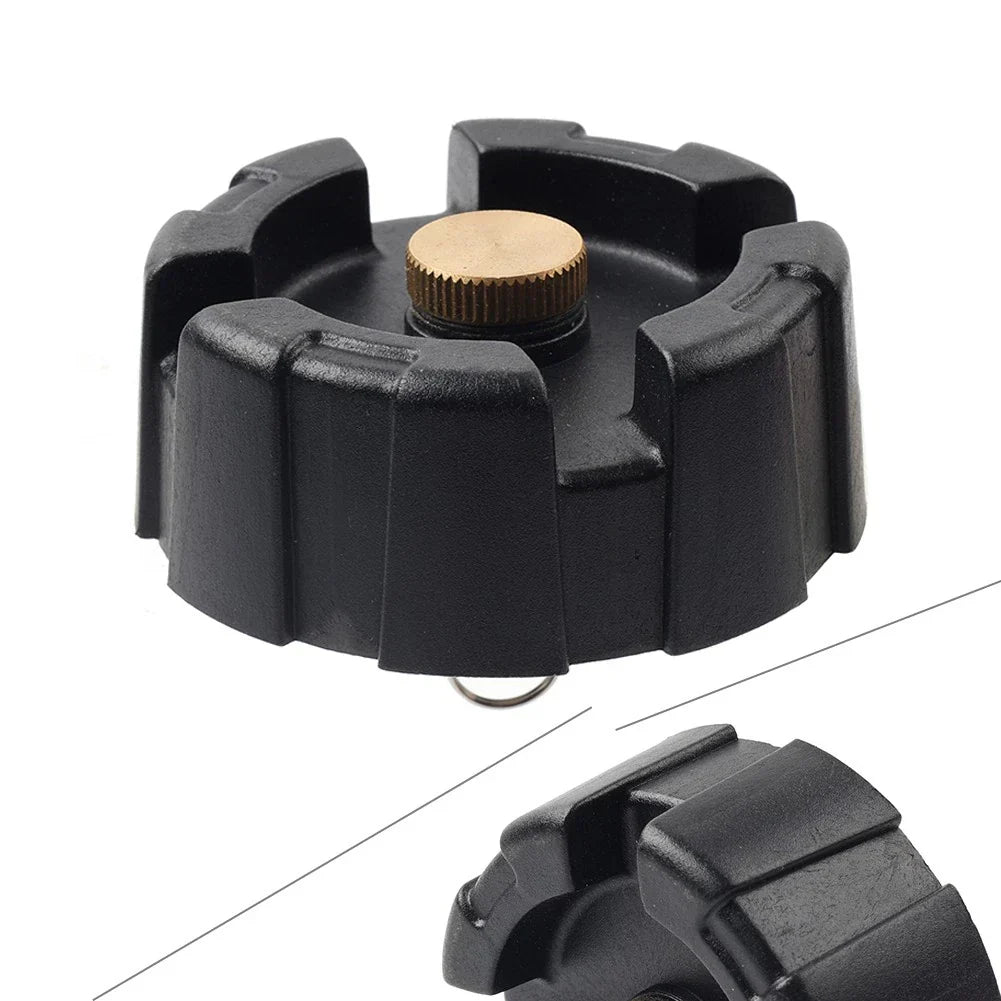 Marine Boat Gas Tank Cap Plastic for Outboard Engine Motor Black (12L/24L)