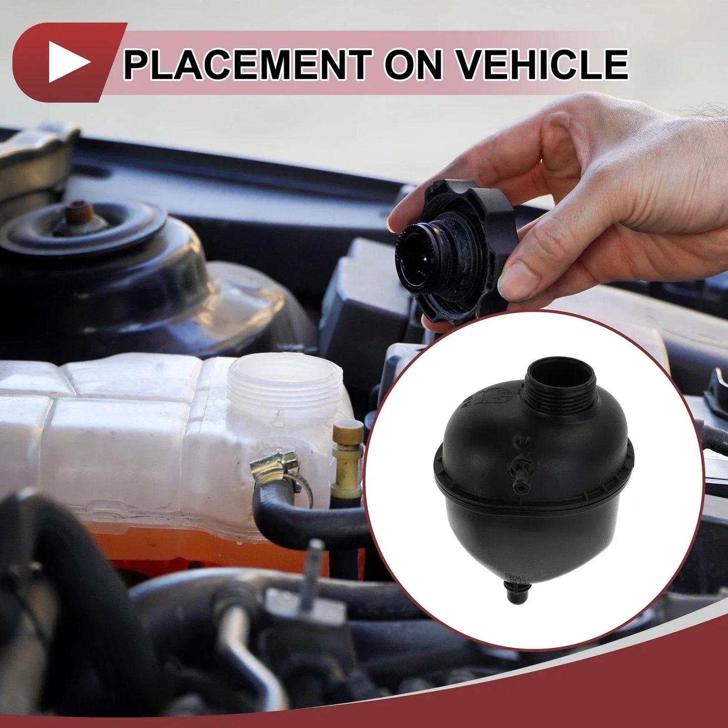 Coolant Expansion Overflow Tank for BMW X3 F97 X4 F98 (2018-2019)