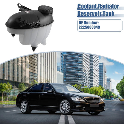 Coolant Radiator Reservoir Tank with Cap Sensor for Mercedes-Benz S65 (2007-2013)