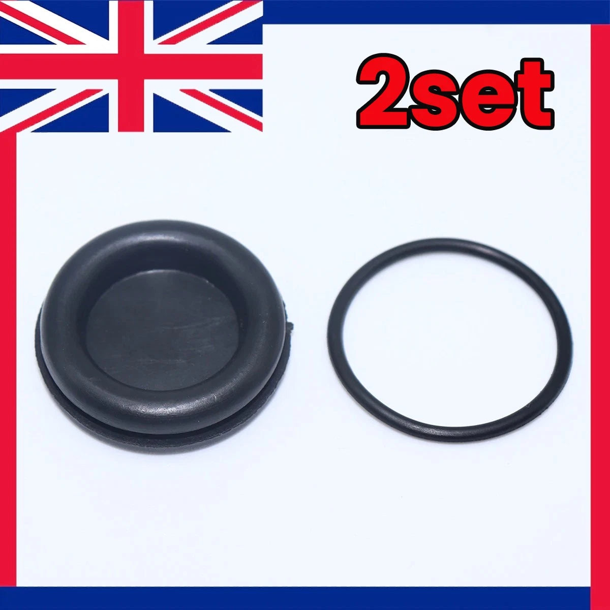 Rear Windscreen Wiper Delete Cap Bung Grommet Set for VW Golf (1997–2020)