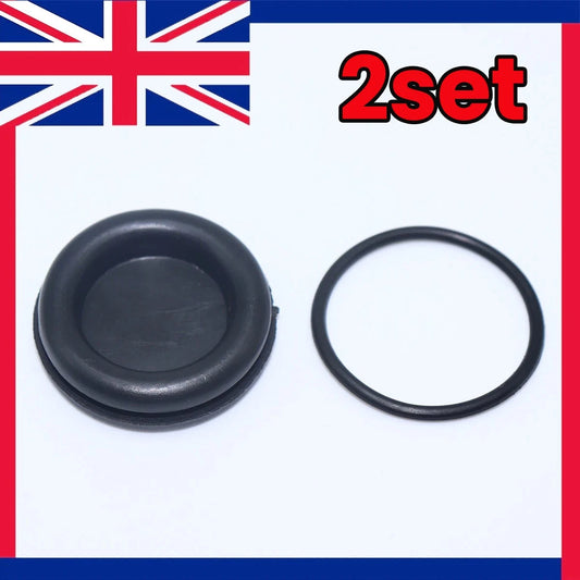 Rear Windscreen Wiper Delete Cap Bung Grommet Set for VW Golf (1997–2020)