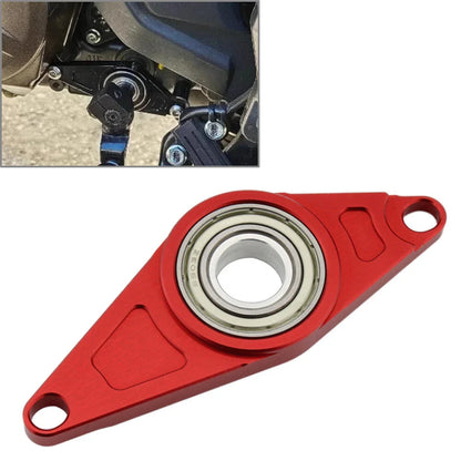 Red Gear Shift Stabilizer Bracket for Suzuki GIXXER 250 V-Strom (22-24)
