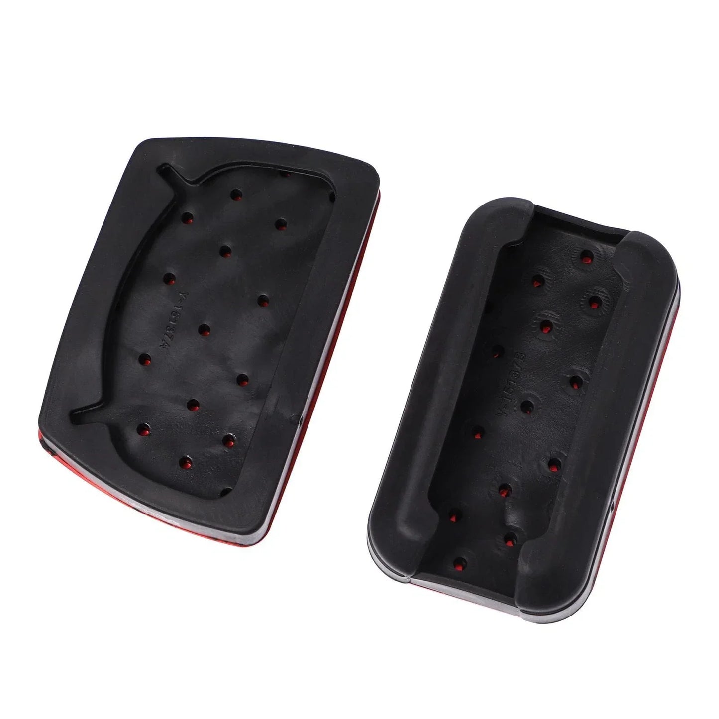 2 x Gas Accelerator Pedal Covers for Honda Accord (2013-2022) Red