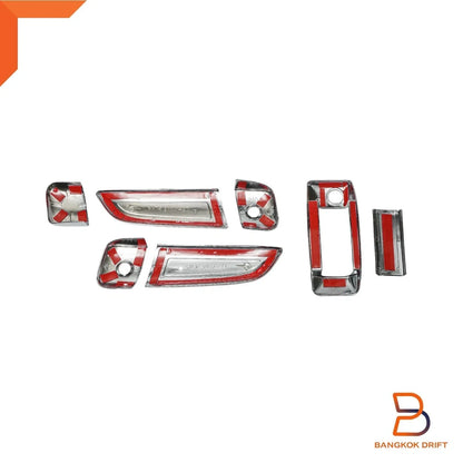 7 x Chrome Door Handle Cover Trim for Toyota Hiace Commuter (2005-2019)